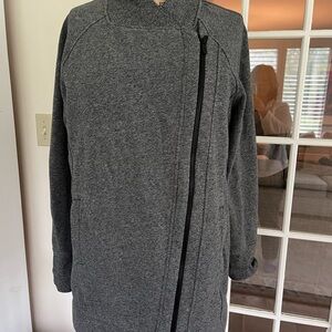 Lululemon Athletica Gray Utility Jacket with High Collar